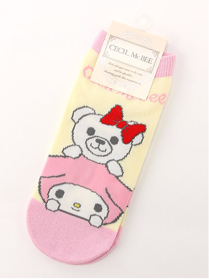 【MY MELODY×CECIL McBEE】セシルベアソックス