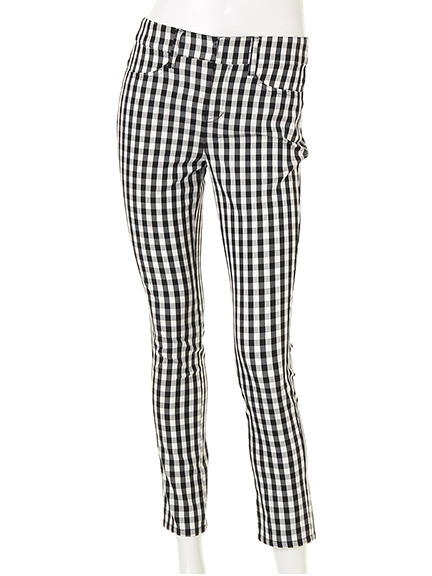 Fabulous Angela スプリングギンガムチェックパンツ