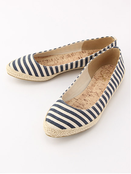 Fabulous Angela エスパドリーユフラットシューズ