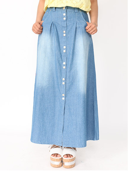 GARULA　デニムロングスカート