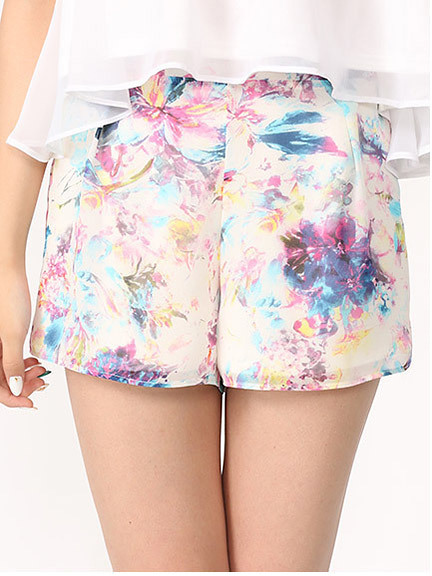 GARULA 15.SS花柄ショートパンツ