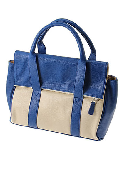 rid.dle from... バイカラーハンドバッグ